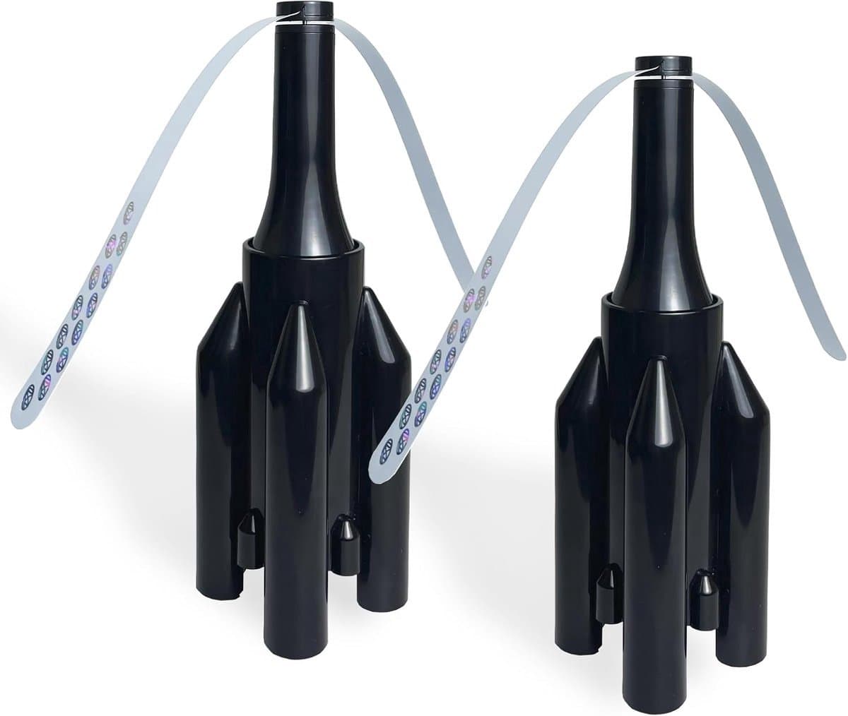 Solvix tafel ventilator geluidloos - Tafelflybestrijders - Zwart - Rotating Wings - Veilig en Stil - Voor Binnen en Buiten — afbeelding 1