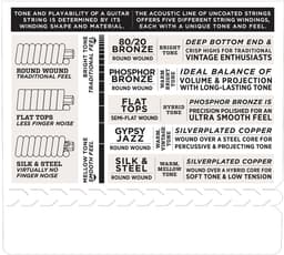 D'Addario EJ26-3D Phosphor Bronze Westernsnaren 3-Pack (11-52) — thumbnail 5