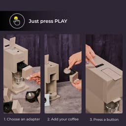 CHiATO switchPLAY Multi-capsule koffiemachine – Zand — thumbnail 5