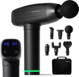 Massage Gun - Spierverlichter Apparaat - Spierherstel Ontspanning - 30 Intensiteitsstanden - 12mm Amplitude - Zwart — thumbnail 1