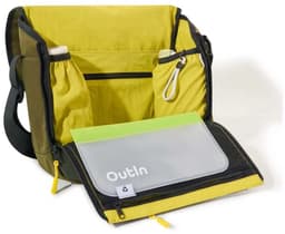 OutIn Flex Messenger Draagbare Koffietas | Geschikt Voor OutIn Nano Mino & Fino | Waterafstotend Nylon | 11 Inch Tabletvak | Crossbody Tas | Waterdicht Binnenvak | Reistas Voor Koffie Accessoires | Trolleyband | Fiets En Auto Gebruik — thumbnail 4