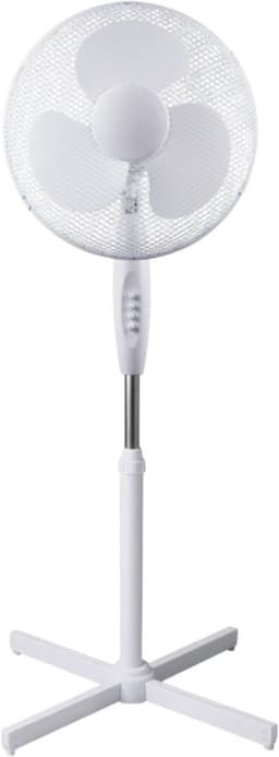 Cheqo® Staande Ventilator - Fan - Statiefventilator - Luchtkoeler - 40cm - 45W - 3 Snelheden - Verstelbaar - Draaifunctie - 140cm Snoerlengte — thumbnail 3