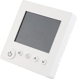 Programmeerbare Thermostaat - Digitale Temperatuurregelaar - Energie Besparen - Lage Stroomverbruik - 86 x 86 mm - Wit — thumbnail 4