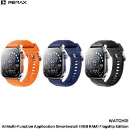 Remax WATCH31 - Smartwatch - AI - 4GB - IP68 - Bellen via bluetooth - Tarnish — thumbnail 3