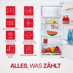 Koelkast met vriesvak 1220 mm - twee deur technologie - elektronische bediening - energiezuinige inverter motor - SnelShoppen — thumbnail 4