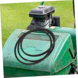 Grasmaaier Aandrijfriem - Maaidekriem Reserveonderdeel - Gazon Onderhoud - Duurzaam Rubber Materiaal - 347 x 1.6 x 1.6 cm - Zwart — thumbnail 3