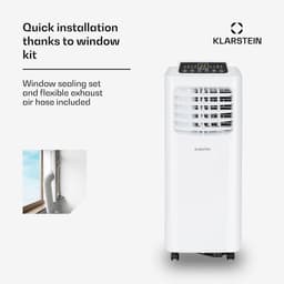 Mobiele Airco - Koelventilator Ontvochtiger - Ruimte Koelen - Energieklasse A - 7000 BTU - Wit — thumbnail 4