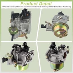 Carburateurset voor Einhell BG-PM 46 S-HW - Afdichtingsset - Brandstoffilter - Brandstofslang - Clips - Inclusief kaars - Grasmaaier Carburateur — thumbnail 5
