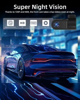Auto Camera - Rijrecorder - Veilig Rijden - 150 Graden Lens - 64GB Kaart - Zwart — thumbnail 5