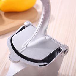 Ntech Citruspers - Citroenpers RVS - Limoenpers - Sinaasappel juicer - Handpers - Handmatige Fruitpers -Handcitruspers - Citrusknijper RVS — thumbnail 5