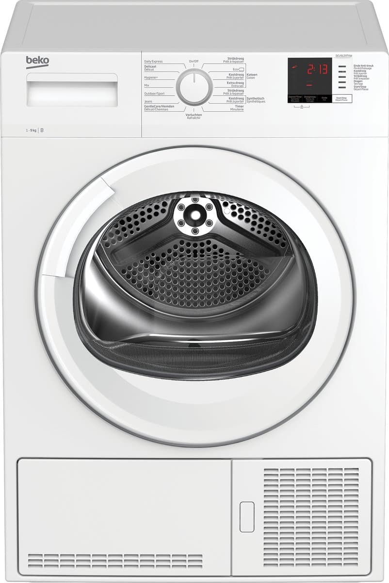Beko DCU9123TXW - Condensdroger - NL/FR — afbeelding 1