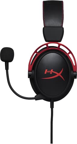 HyperX Cloud Alpha Pro Gaming Headset - PC, PS4, PS5, Xbox One & Xbox Series - Zwart/Rood — thumbnail 3