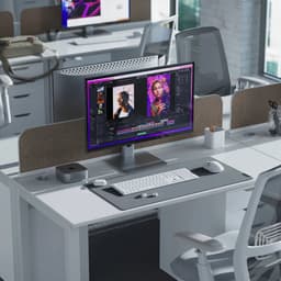 Alogic Clarity Touch 27 monitor met PD (5K) – 5K UHD High Dynamic Range Display – 10-Punts Multi-Touch Rand-tot-Rand Display – Stylus Compatibel - Grijs — thumbnail 4