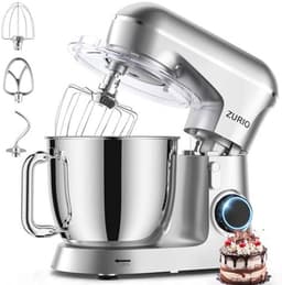 Keukenmachine 1300 W, 5,5 L, Kneedmachine met 10 Versnellingen en Stille Fermentatiefunctie — thumbnail 1