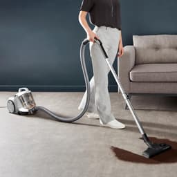 RVV® Steelstofzuiger met snoer - Steelstofzuiger - Stofzuiger - Zilver - 45cm x 34cm x 29cm — thumbnail 3