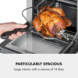 Hot Air Fryer met Digitale Bediening en 16 Voorgeprogrammeerde Instellingen - 14 L Capaciteit, 1700 W, Tot 220 °C — thumbnail 5