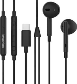 imoshion Bedrade Oordopjes met USB-C Aansluiting - Oortjes met Draad - Zwart — thumbnail 1