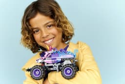 LEGO Technic - Monster Jam Sparkle Smash pull-back Constructiespeelgoed — thumbnail 5