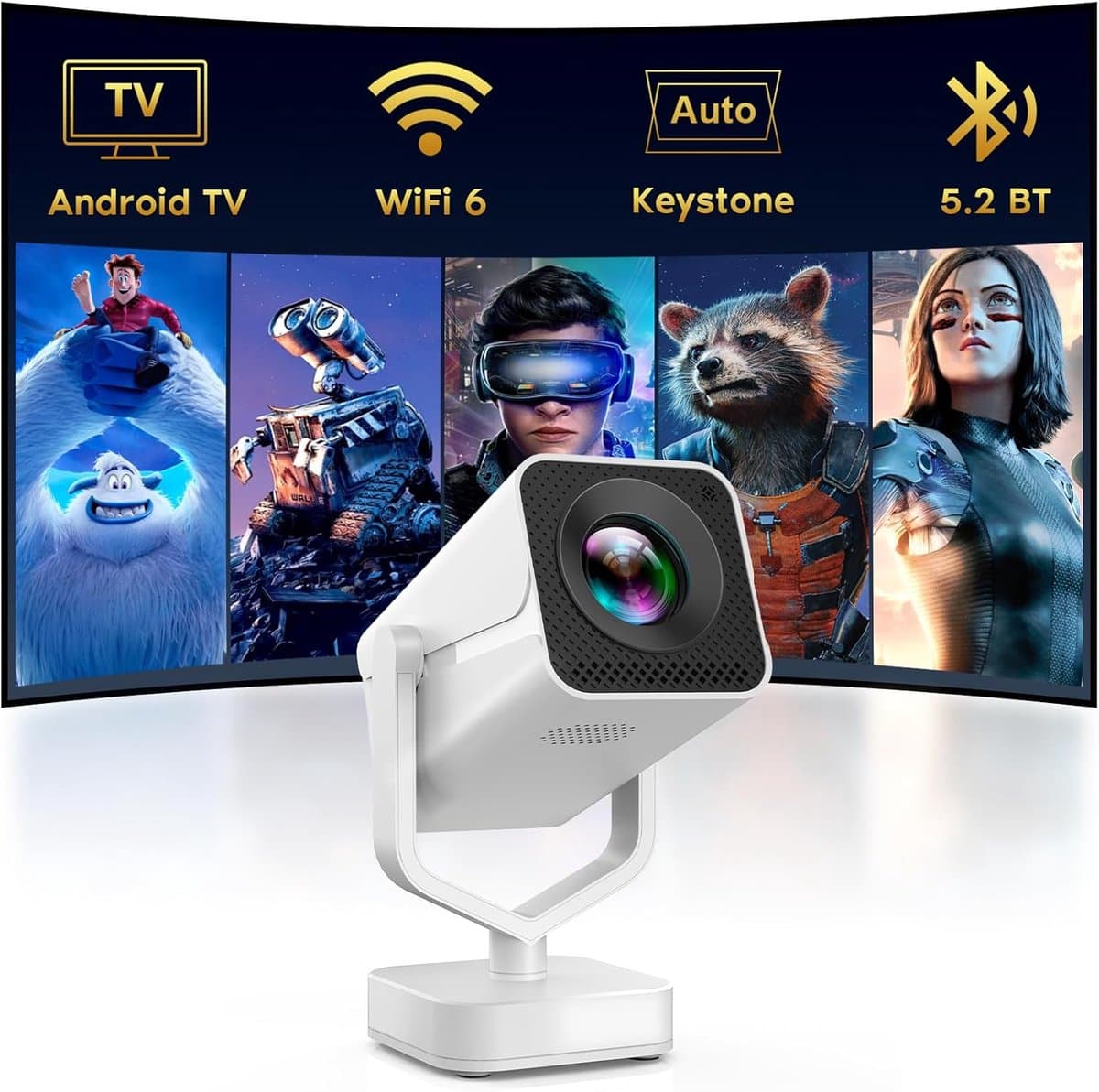 Mini Beamer - Film Projector - Draagbare Beamer — afbeelding 1