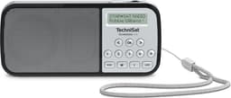 Techniradio RDR DAB+ zakradio - FM - AUX - USB - zaklamp - zilver — thumbnail 3