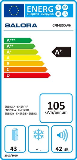 Salora CFB4300WH barkoelkast — thumbnail 5