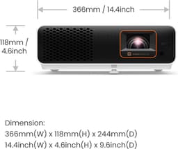 BenQ X500i gaming beamer — thumbnail 2