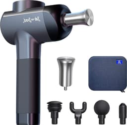 Massage gun - Diepe weefsel spiermassage - X6 Pro stil elektrisch massageapparaat met 5 koppen - Atleten Spier Ontspanning - Percussie spiermassageapparaat massage gun — thumbnail 1