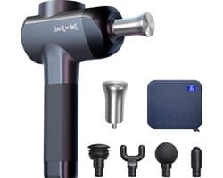 Massage gun - Diepe weefsel spiermassage - X6 Pro stil elektrisch massageapparaat met 5 koppen - Atleten Spier Ontspanning - Percussie spiermassageapparaat massage gun