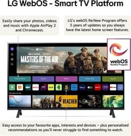 LG 43NANO82T6B - 43 inch - 4K Nanocell - 2024 - Smart TV — thumbnail 5