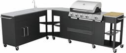 vidaXL Buitenkeuken Missouri 4 branders — thumbnail 2