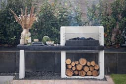 Sarom Fuoco - Betonnen barbecue - Porto NEW - 160 x 51,5 x 96,8 cm — thumbnail 2