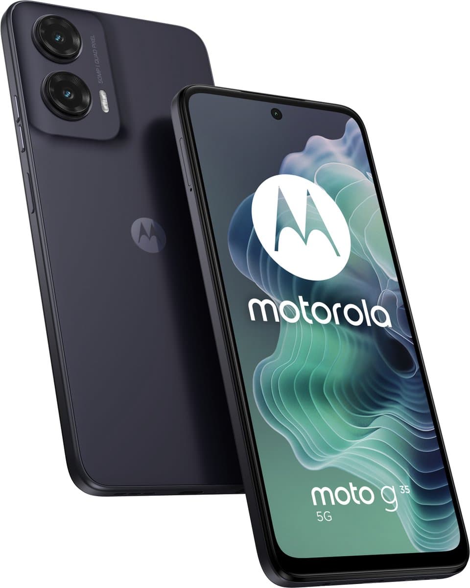 motorola moto g35 5G - 128GB - Midnight Black — afbeelding 1