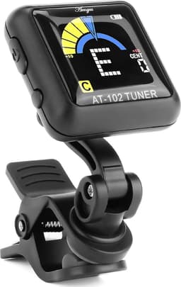 Áengus AT-102 Stemapparaat voor Gitaar, Basgitaar, Ukelele, Viool en Chromatisch stemmen - Clip-on tuner - USB oplaadbaar — thumbnail 1