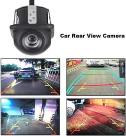 Achteruitrijcamera 170° HD voor Auto - Nachtparkeercamera met Waterdichte Behuizing — thumbnail 3