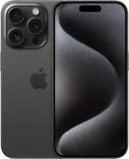 Apple iPhone 15 Pro - 128GB - Zwart Titanium — thumbnail 1
