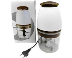 Keukenmachine Chopper - Mini Mixer - Maaltijden Bereiden - Vier Snijders - 700 ml Inhoud - Transparant