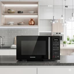 Combimagnetron met Airfryer - 4-in-1 Oven - Snel Koken - 10 Airfryer Programma's - 23 Liter - Zwart — thumbnail 3