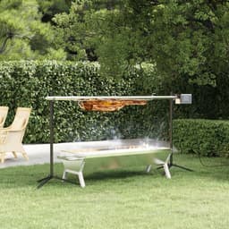 vidaXL - Barbecue - grill- - en - bakset - automatisch - roestvrij - staal — thumbnail 5