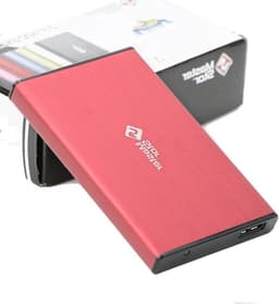 Externe harde schijf - Draagbare opslag - Bestanden opslaan - Supersnelle USB 3.0 - 500 GB - Rood — thumbnail 1