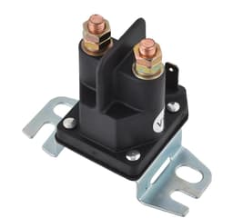 Solenoïde Relais - Startrelais Motor - Grasmaaier Onderhoud - 12 Volt 300 Ampère - 4 Terminals - Zilverkleurig — thumbnail 1