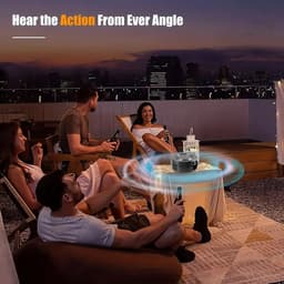 aladdien - Miniprojector - Draagbare Filmprojector - 1080p Smart Home-projector - Compatibel met USB - Ondersteunt Dezelfde Schermfunctie - G... — thumbnail 2