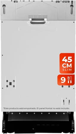 Geïntegreerde vaatwasser 45 cm - 9 punten - A++ - energiezuinig en stil — thumbnail 1