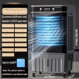 Draagbare Airco - Verdampingskoeler Luchtkoeler - Ruimte Koelen - Zonder Slang - 80CM - Mechanisch — thumbnail 5