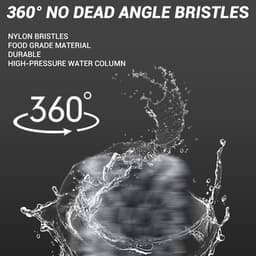 Automatische Glasreiniger - Bekerspoeler - Snel Glazen Wassen - 360 Graden Reiniging - 600 Bekers Per Uur - Zilver — thumbnail 3