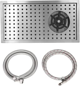 Automatische Bekerwasmachine - Glazen Spoelmachine - Snel Bekers Reinigen - Hogedrukreiniging Meerdere Hoeken - G1/2 Draad - Zilverkleurig — thumbnail 1