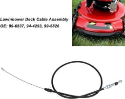 Throttle Kabel voor Grasmaaier 99-6837 99-5826 Kabel voor Grasmaaier Deck voor Grasmaaier Modellen 71221-71227 71240-71245 71283 77102 77104 - Beste Kwaliteit en Duurzaamheid — thumbnail 4