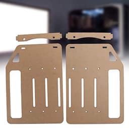 3,5 Inch Harde Schijf Beugel, Acryl Harde Schijf Beugel, Doe-het-zelf Transparante Acryl Harde Schijf Beugel, Ondersteuning Voor Zes 3,5 Inch Harde Schijven En Twee 8 Cm Ventilatoren — thumbnail 4
