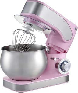 Keukenmachine - Mixer Deegmachine - Bakken en Koken - Krachtige 1600 Watt Motor - 65 Liter Kom - Roze — thumbnail 2