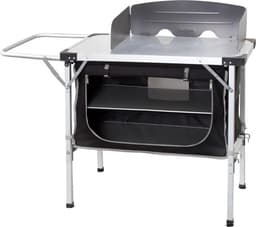 Kampeerkeuken Kast - Outdoor Keukenkast - Kamperen en Tuin - Robuust Aluminium Frame - 90 x 50 x 82 cm — thumbnail 1