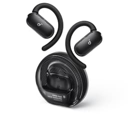 soundcore V40i by Anker - Open-ear hoofdtelefoon - Kristalhelder ontwerp - 4 verstelbare standen voor een goede pasvorm in elk oor - 2x diepere bas - IP55 - 21 uur afspeeltijd - Duidelijke AI-gesprekken - Bluetooth 5.4 - App-bediening — thumbnail 5